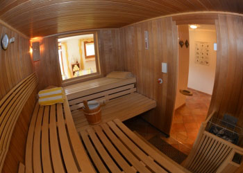sauna infrarotkabine pension samnaun